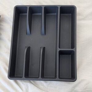 IKEA Black Cutlery Tray